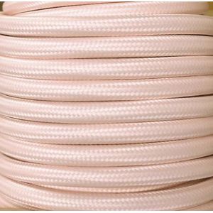15 m lange textielkabel, glad, mat