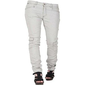 Nikita Dames Jeans Broek Cargo Denim Vrouwen, smoke, 25W x 32L