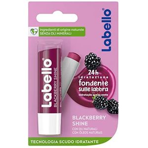 Labello - Blackberry Shine - Lippenbalsem - 4,8 g - Hydraterend met Natuurlijke Ingrediënten