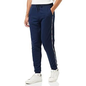 Tommy Hilfiger Heren joggingbroek Track Pant Hwk Regular Fit, blauw (navy blazer), S