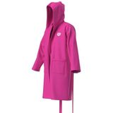 Arena - Uniseks - Badjas - Blauw - Microvezel, Compact Design, Sneldrogend, Met Capuchon en Twee Zakken