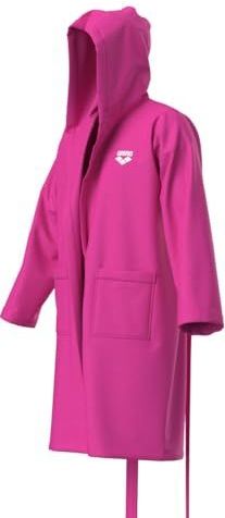 Arena - Uniseks - Badjas - Blauw - Microvezel, Compact Design, Sneldrogend, Met Capuchon en Twee Zakken