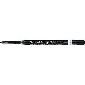 Schneider Gelion 39, grote vulling ISO grootte G2 balpen gelinkt rollerball - zwart
