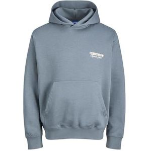 JACK & JONES Jorroxbury Back Sweat Hood Ln, stormy weather, M