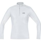 GORE WEAR M GORE WINDSTOPPER Base Layer Thermo-shirt met opstaande kraag, voor heren, lichtgrijs/wit, L, 100325