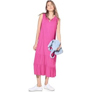 Cecil Dames Jersey zomerjurk in Pink, Gr: S