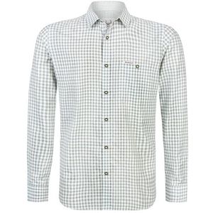 Stockerpoint Klederdrachthemd Campos3, groen (salie), 3XL