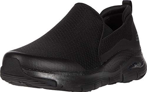 Skechers - Arch Fit Banline - Herenschoenen - Zwart - Casual schoenen