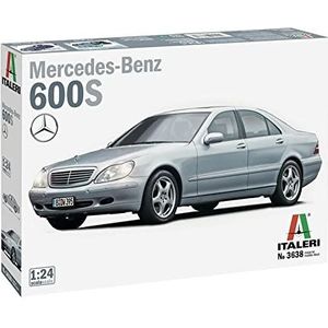 1:24 Italeri 3638 Mercedes Benz 600 S-class Plastic Modelbouwpakket