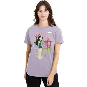 Mulan Be True to You dames T-shirt, Lavendar, X-Large, Lavendel, XL
