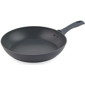 Salter BW12260EU7 Frying Pan – Non-Stick Cookware, Induction Suitable, PFOA-Free, Forged Aluminium, Large Pan, Use Little Or No Oil for Healthy Cooking, Soft-Touch Handle, Marino Collection, 30 cm