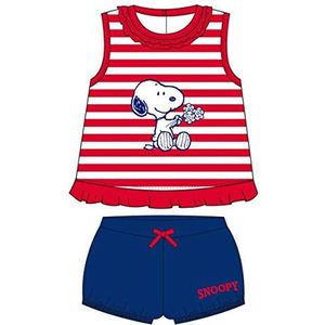 Cerdá - Snoopy babyset voor de zomer - T-shirt + broek van katoen.