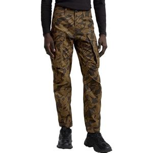G-STAR Heren Rovic Zip 3D Regular Tapered Broek, Veelkleurig (Shadow Olive Island Camo D02190-d553-g739), 30W / 34L