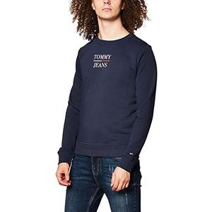 Tommy Jeans Dames Tjw Slim Terry Logo Sweatshirt, Twilight Navy, XS