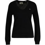 Trui - Effen - Knitwear - V-hals - Lange Mouw - Normale Pasvorm