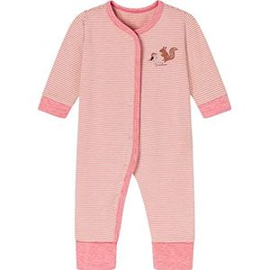 Schiesser Babymeisjespyjama met variabele been- en mouwboorden voor kleine kinderen.