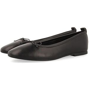 Gioseppo - Pierbach - Ballerina - Zwart - Leer
