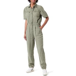 Schott NYC dames Trjclaris70w COMBINATIE Licht kaki, M