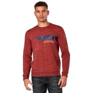 Alpinestars Episode Crew Sweatshirt zonder capuchon voor heren, gember, L, Gember, L