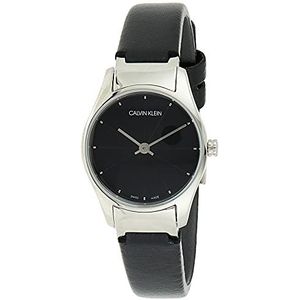 Calvin Klein Klassiek horloge K4D231CY, zwart, Riemen.