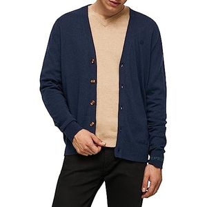 Pepe Jeans Heren Andre Cardigan Sweater, Blauw (Dulwich), XXL