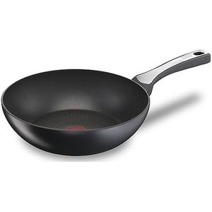 Tefal G25919 Unlimited ON Wokpan 28 cm - Sterkste Titanium coating voor moeiteloos wokken