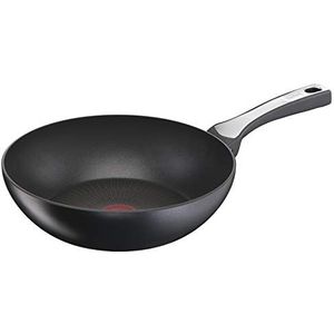 Tefal G25919 Unlimited ON Wokpan 28 cm - Sterkste Titanium coating voor moeiteloos wokken