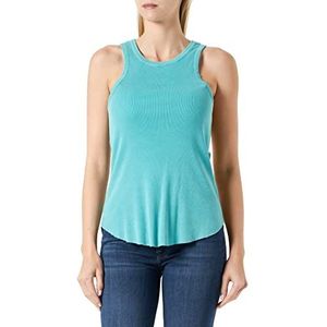 Replay Lange tanktop voor dames, 191 Turquoise, M