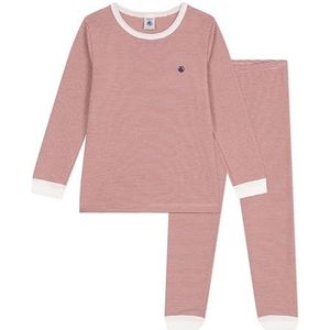 Petit Bateau Pyjama voor meisjes, Beroemd/Marshmallow, 8 Jaren
