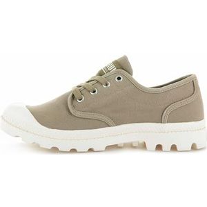 Palladium Dames Pampa Oxford Sneakers, Grijs, 38 EU