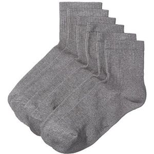 MyWay Heren Myway Heren Quarter Sokken 3er Sokken, Grijs (Grijs Melange 150), 43-45 EU