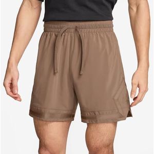 Nike Heren Df SPRT WVN Dmnd Shorts, Archaeo Brown/Archaeo Brown, M