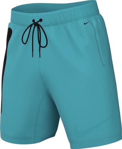Nike - Tech Sportswear - Broekje - Turquoise - Zwart - Woven
