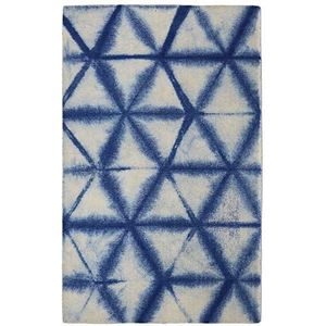 AmazonUkkitchen RugSmith Speckle Diamond Modern gebied tapijt, Nylon, Modern design 259.08 x 167.64 x 85 cm Denim