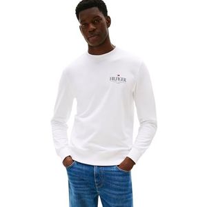 Tommy Hilfiger - Sweatshirt - Wit - Heren