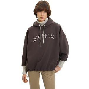 Trendyol TWOAW22SW1806 sweatshirt voor dames, bruin, XS, BRON, XS