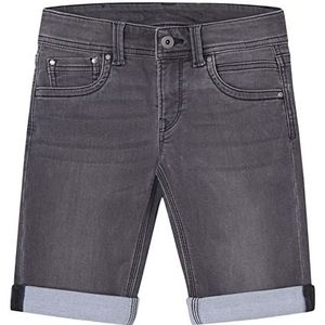 Pepe Jeans Tracker Short Shorts voor kinderen en jongeren, zwart (denim-xr3), 8 Jaar