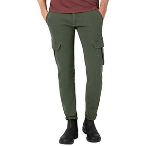 Timezone Heren Regular NiklasTZ vrijetijdsbroek, Tank Green, 33/32