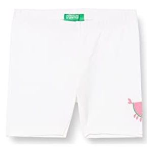 United Colors of Benetton Leggings 3P4ZGF00N, wit 101, 68 meisjes