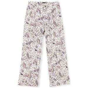 IKKS Junior Broek voor meisjes, ecru imp fleurs kasjmier, 24 Maanden