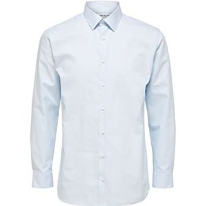 SELECTED HOMME Formelles Heren Shirt, lichtblauw, 3XL