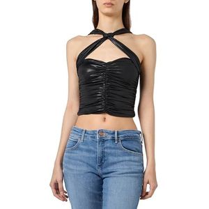 Pinko Top Jersey nat effect, Z99_Zwart Sedan, XXS