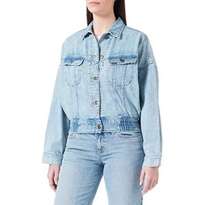 Lee Batwing Rider Jacket Denim voor dames, DODELIJKE LUCHTEN, L