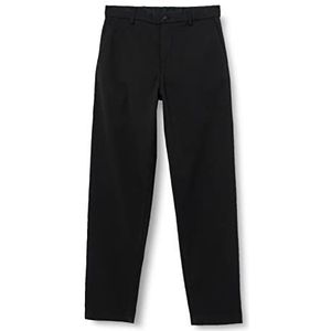 SELECTED HOMME SLHSLIMTAPERED-York Pants W NOOS Chino, zwart/detail: gestructured, 33/32, zwart/detail: gestructureerd, 33W x 32L