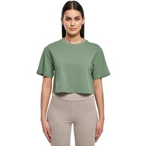 Urban Classics Dames Short Oversize Tee T-Shirt dames,Salvia,XL
