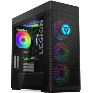 Lenovo Legion Tower 7 Gaming Desktop-PC | Intel Core i7-12700KF | 32GB RAM | 1TB SSD | NVIDIA GeForce RTX 3070 Ti | Windows 11 Home | zwart + Premium Care + toetsenbord + muis zwart