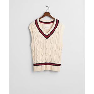 Kabelvest, crème, S