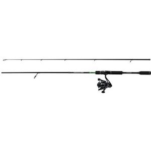 Mitchell Traxx MX3 Spinning Combo's - 24T Carbon Rod, RVS LTS Anti-Tangling Guides, Ergonomische Reel Seat, MX3 Spinning Haspel, 6+1 lagers, Perfecte Combo voor Lokken Vissen! - 2,13 m | 5-21g