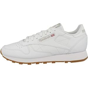 Reebok Klassiek leer heren Wandelschoen, Ftwr Wit Puur Grijs 3 Reebok Rubber Gum 03, 38.5 EU