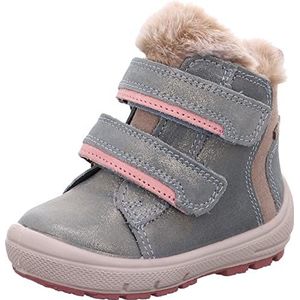 Superfit Groovy Sneeuwlaarzen voor meisjes, warm gevoerde Gore-Tex, warm gevoerde Gore-Tex, warm gevoerde Gore-Tex, lichtgroen, beige 7500, 26 EU, lichtgroen beige 7500, 26 EU